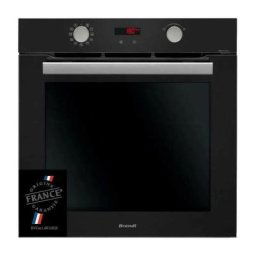 Four encastrable pyrolyse Brandt BXP5559B - Noir - Multifonction - Porte froide - 67l