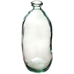 Vase bouteille en verre recyclé H73 Atmosphera créateur d'intérieur - Transparent
