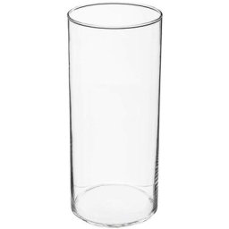 Vase cylindre transparent H30 Atmosphera créateur d'intérieur - Transparent