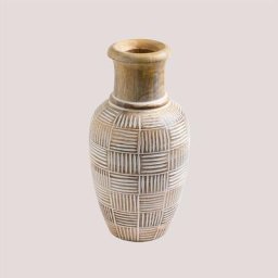Sklum - Vase en Bois de Manguier Chalten ↑40 cm - ↑40 cm