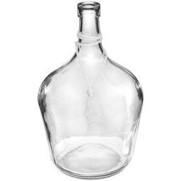 Vase Dame Jeanne Poesie - verre - H25 cm Atmosphera créateur d'intérieur - Transparent