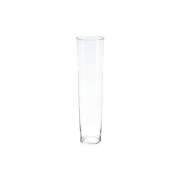 Vase conique en verre - Transparent - h 70 cm - Livraison gratuite - Transparent