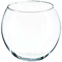 Vase boule transparent D15 - Atmosphera créateur d'intérieur - Transparent