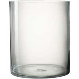 Vase cylindrique tali verre transparent h. 30cm - Transparent