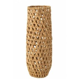 VASE HAUT JACINTHE D'EAU NATUREL 65 cm - Naturel