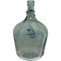 Vase Dame Jeanne Poesie - verre - H25 cm Atmosphera créateur d'intérieur - Vert d'eau