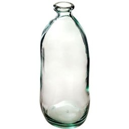Vase bouteille verre recyclé transparent H51 Atmosphera créateur d'intérieur - Transparent