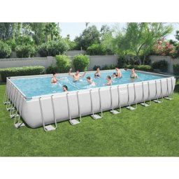 Bestway - Piscine tubulaire rectangulaire 956x488x132 cm - Accessoires inclus