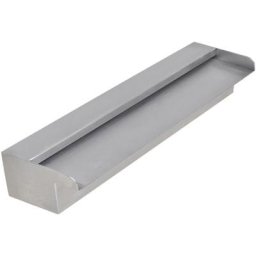 Lame d'eau rectangulaire 45 cm Acier inoxydable pour piscine Vidaxl n/a