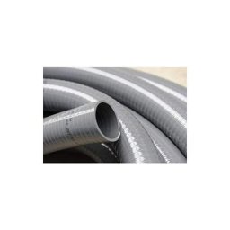 Espiroflex - Couronne Rouleau 15M Tuyau pvc Gris Pression Souple à coller ø 40mm diamètre / Bassins
