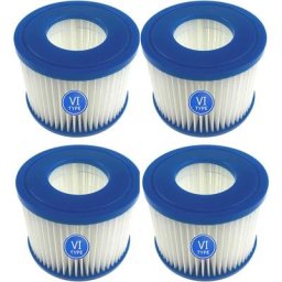 12 Cartouches Filtrantes de Rechange Pour piscine Lay-Z-Spa Bestway Flowclear Bestway spa type vi