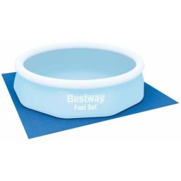 Bestway - Tapis de sol piscine 335x335cm Bâche protection sol - pe résistant