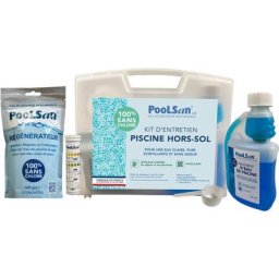 Désinfection de l'eau sans chlore pour Piscine Hors-Sol 'Kit PooLSan piscine hors-sol'. BSI
