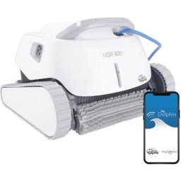 Robot electrique de piscine fond, parois et ligne d'eau programmable - connecté - Dolphin - nsr300