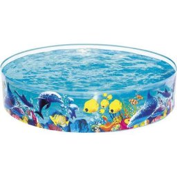 Bestway - piscine ''fill 'n fun'' decor corail ø 183 x 38CM