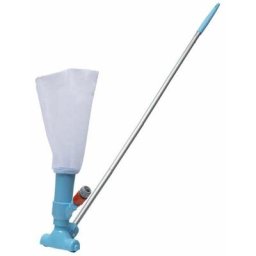 Aspirateur piscine Werkapro avec filet et manche aluminium 1,5m
