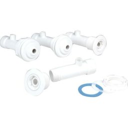 Kit hydromassage pour piscine liner - 27.5 cm - Blanc