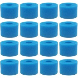 Wahaison - 16 PiCe SRie pour Pure Spa Cartouche Filtrante RUtilisable en Mousse Lavable pour