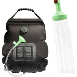 Sac de Douche Solaire 20L, Solaire Sac de Douche Portable Solaire Douche de Camping Voyage Douche