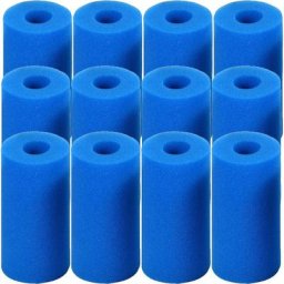 12 pices ponge Filtrante Type A,Filtre de Piscine en Mousse,Filtre ponge Cartouche,Mousse