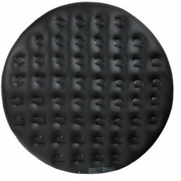 Couverture Thermique pour Bains à remous Ø140 cm Noir Accessoires de Bains à remous pour piscines
