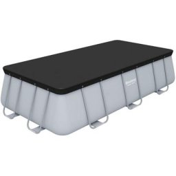 Couverture de piscine BESTWAY Flowclear - Zwart - 366cm - Bleu