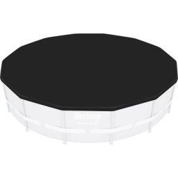 Bestway - Flowclear abri de piscine 396 cm - Zwart