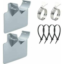 2 Supports de Tuyau de Piscine, pour tuyaux de 30 mm à 38 mm, compatible avec les piscines Intex et