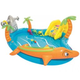 Bestway - Piscine Gonflable pour Enfants Vie Marine 280x257x87 cm