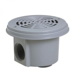 Hayward - Lot de 2 bondes de fond pour piscine liner - Gris clair - 3253LGPAK2 Gris Clair