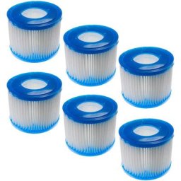 Vhbw - 6x Cartouche filtrante type vi compatible avec Bestway Lay-Z-Spa Hawaii, Miami, Monaco spa,