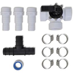 Topdeal - Kit de dérivation pour chauffage solaire de piscine FF90510FR