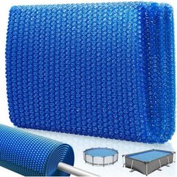 Bâche solaire pour piscine ronde ø 244 cm Foglio solaire épaisseur 120 µm La bâche solaire de