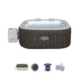 Bestway - Spa gonflable Lay-Z Spa cabo HydroJet 6 places - Osier tressé