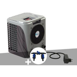 Bestway - Pompe à chaleur 4 kW Hot Water + Kit by pass Ø32/38/50 mm - Gris
