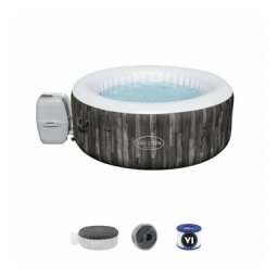 Bestway - Spa gonflable Lay-Z Spa bahamas AirJet 4 places - Bois