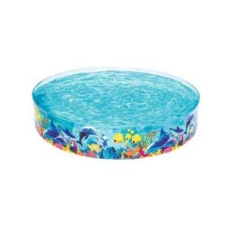 Bestway - Piscine Fill'N Fun Odyssey Poissons Corail diamètre 244 h 46