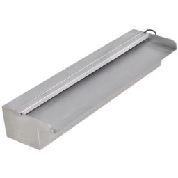 Lame d'eau rectangulaire à led 45 cm en acier inoxydable pour piscine Vidaxl n/a