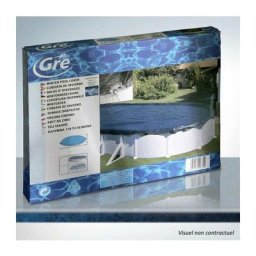 GRÉ - Bâche de protection pour piscines gre 120 g/m² - 610 x 375 cm