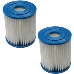 Vhbw - 2x Cartouche filtrante remplacement pour Bestway Flowclear filtre taille 1 (58093) pour