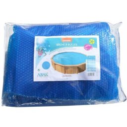 Bâche à bulles C0530 pour piscines résine ou métal ronde - hors sol ø 5,50 m - Trigano