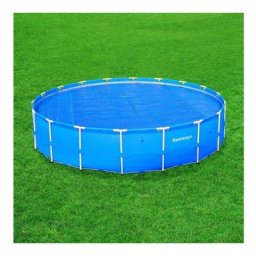Bestway - Bâche solaire pour piscine hors sol ronde - diamètre 527 cm - Bleu