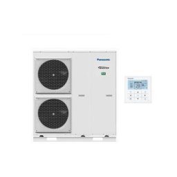 Panasonic - pompe à chaleur monobloc aquarea t-cap 12 kw wh-mxc12j6e5 r-32 wi-fi en option a++/a++
