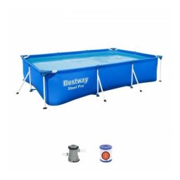 Bestway - Piscine hors sol Steel Pro™ 300 x 201 x 66 cm avec pompe
