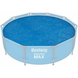 Bestway - Bâche solaire pour piscines, housse diamètre 289cm pour Ø305 cm Fast Set™