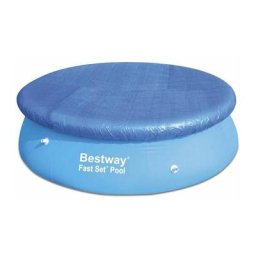 Bâche de protection 4 saisons pour piscine hors sol Fast Set - Diamètre 244 cm