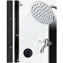 Douche Solaire 35 litres 216cm incl. Capot de protection avec thermomètre intégré pommeau de douche