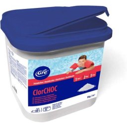GRÉ - Chlore choc en granulés 5 kgs. Gre