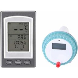 Thermomètre de Piscine numérique,Thermomètre de Piscine Flottant numérique sans Fil,Thermomètre de