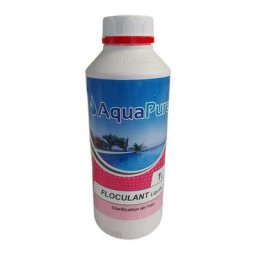 Infodesca - Floculant liquite de 1 litre pour piscine ou spa Multicolor